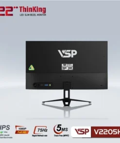 Màn hình VSP Thinking 22inch IPS tràn viền V2205H (Đen) - Cái 4