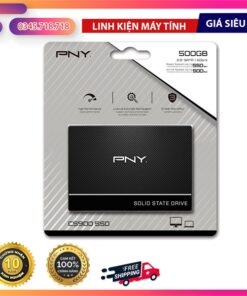Ổ CỨNG SSD PNY CS900 500GB 2.5 INCH SATA3 (ĐỌC 550MB/S - GHI 500MB/S) - (SSD7CS900-500-RB) - Cái