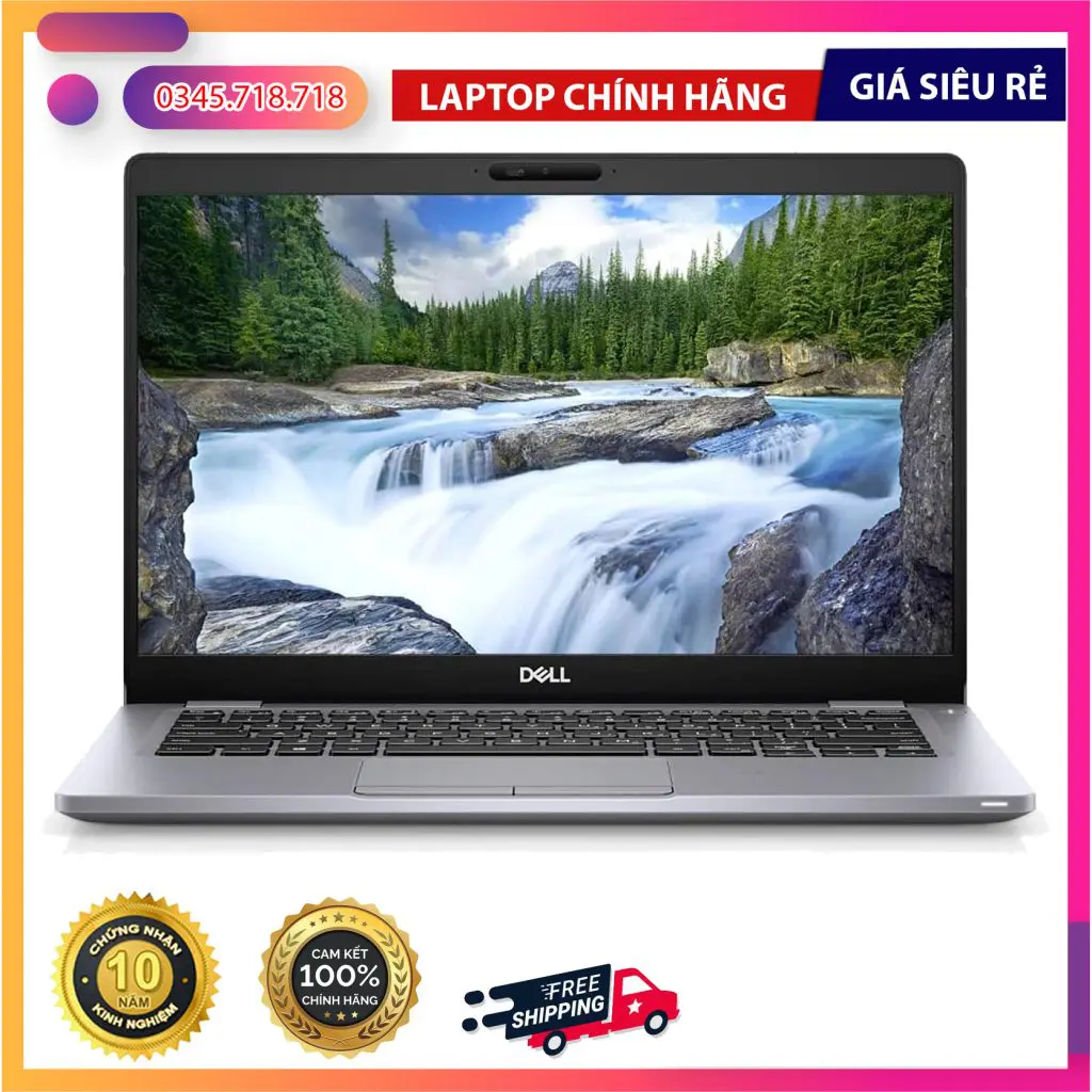 Thiết kế và ngoại hình thực tế của Dell Latitude 5310 i7-10610U Ram 8GB SSD 256GB Màn 13.3 inch FHD