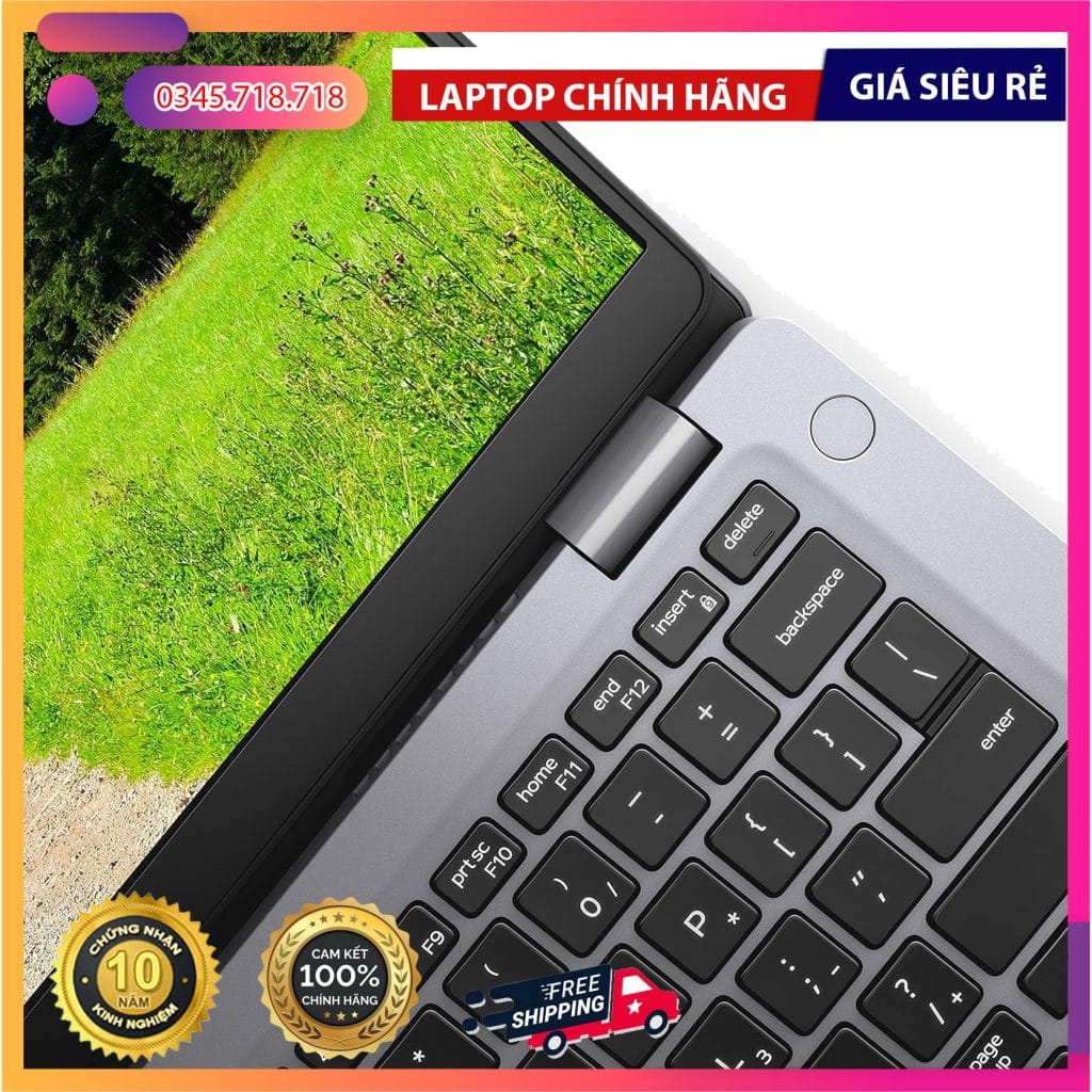 Mặt lưng và độ hoàn thiện của Dell Latitude 5310 i7-10610U Ram 8GB SSD 256GB Màn 13.3 inch FHD