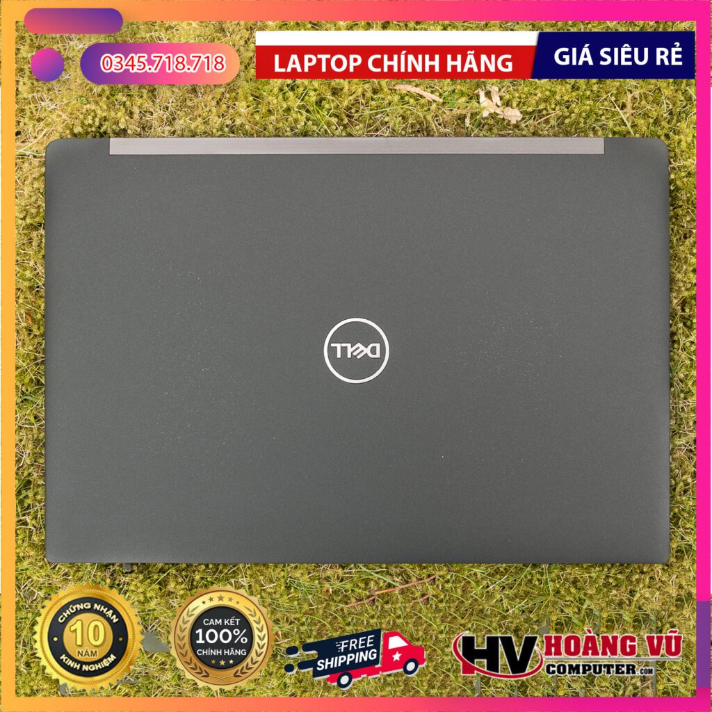 Cổng kết nối phía sau của Dell Latitude 7390 Màn hình 13.3 in FHD iPS - laptop doanh nhân cao cấp