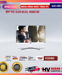 Màn hình VSP IPS 24inch VC242i - 100Hz - 2Ms - Đen/Trắng 11 Màn hình VSP IPS 24inch VC242i - 100Hz - 2Ms - Đen