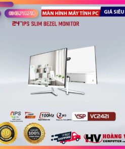 Màn hình VSP IPS 24inch VC242i - 100Hz - 2Ms - Đen/Trắng 9 Màn hình VSP IPS 24inch VC242i - 100Hz - 2Ms - Đen