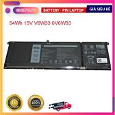 Pin 54Wh 15V cho Dell Latitude 5430 Chromebook XDY9K 0XDY9K XPHX8