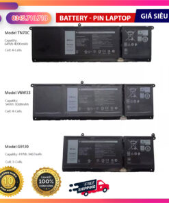 Pin chính hãng mới cho Dell Latitude 3320 3420 3520 15 3515 3511 3510 P144G002