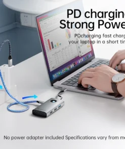 Hub Bộ Chia Cổng ORICO USB 3.0 RJ45 PD100W 4K60Hz HDMI USB 3.0 type C 11 trong 1 Cho Macbook Pro / Air 13 Hub Bộ Chia Cổng ORICO USB 3.0 RJ45 PD100W 4K60Hz HDMI USB 3.0 type C 11 trong 1 Cho Macbook Pro / Air