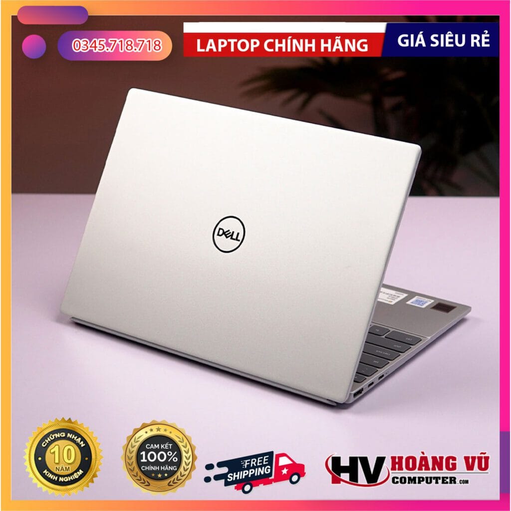 Mặt lưng và độ hoàn thiện của Dell inspiron 5330 i5-1340P | RAM 16GB | SSD 512GB | Màn 13.3 inch QHD+