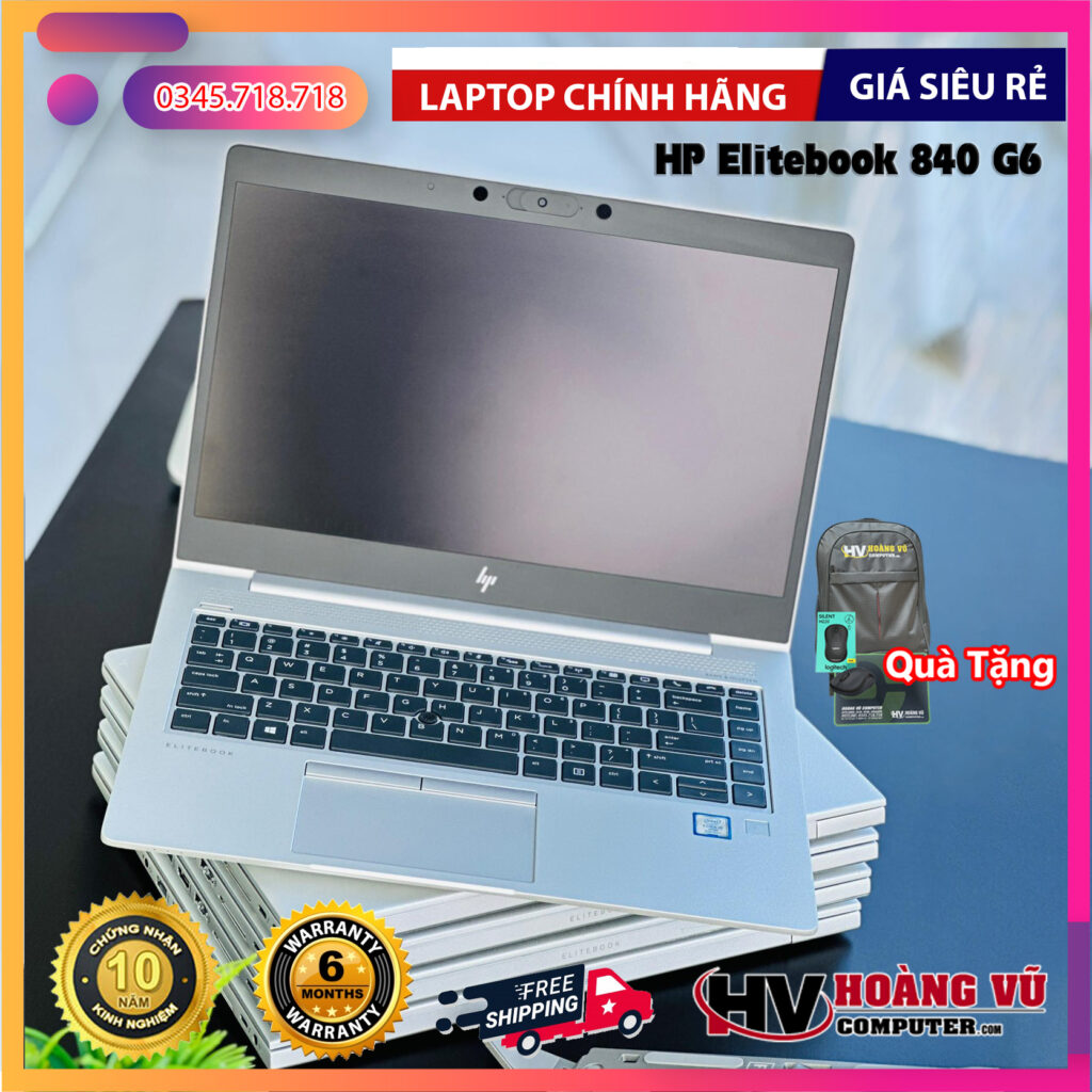 Ảnh thực tế Laptop HP Elitebook 840 G6 - Sự Lựa Chọn Hoàn Hảo Tại Hoàng Vũ Computer