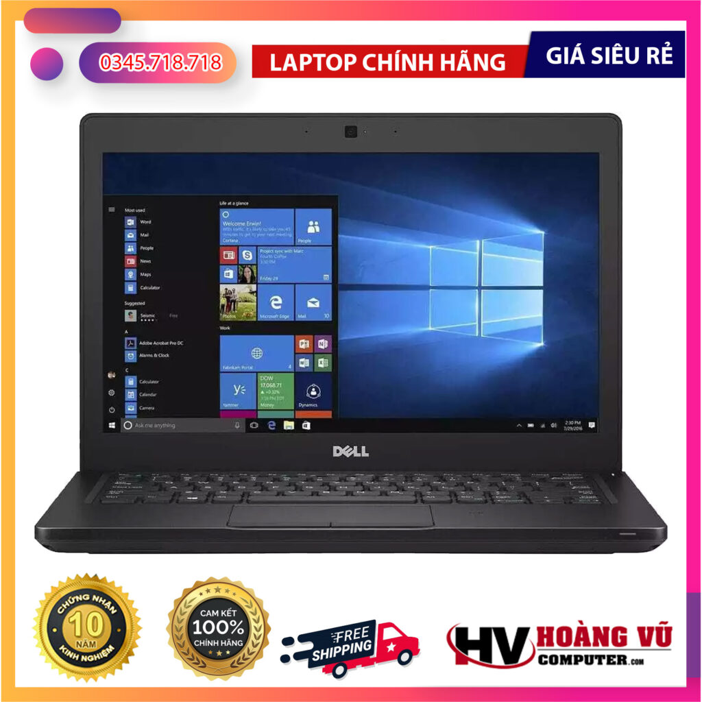 Ảnh thực tế Laptop Dell Latitude 5280 - Sự Lựa Chọn Hoàn Hảo Tại Hoàng Vũ Computer