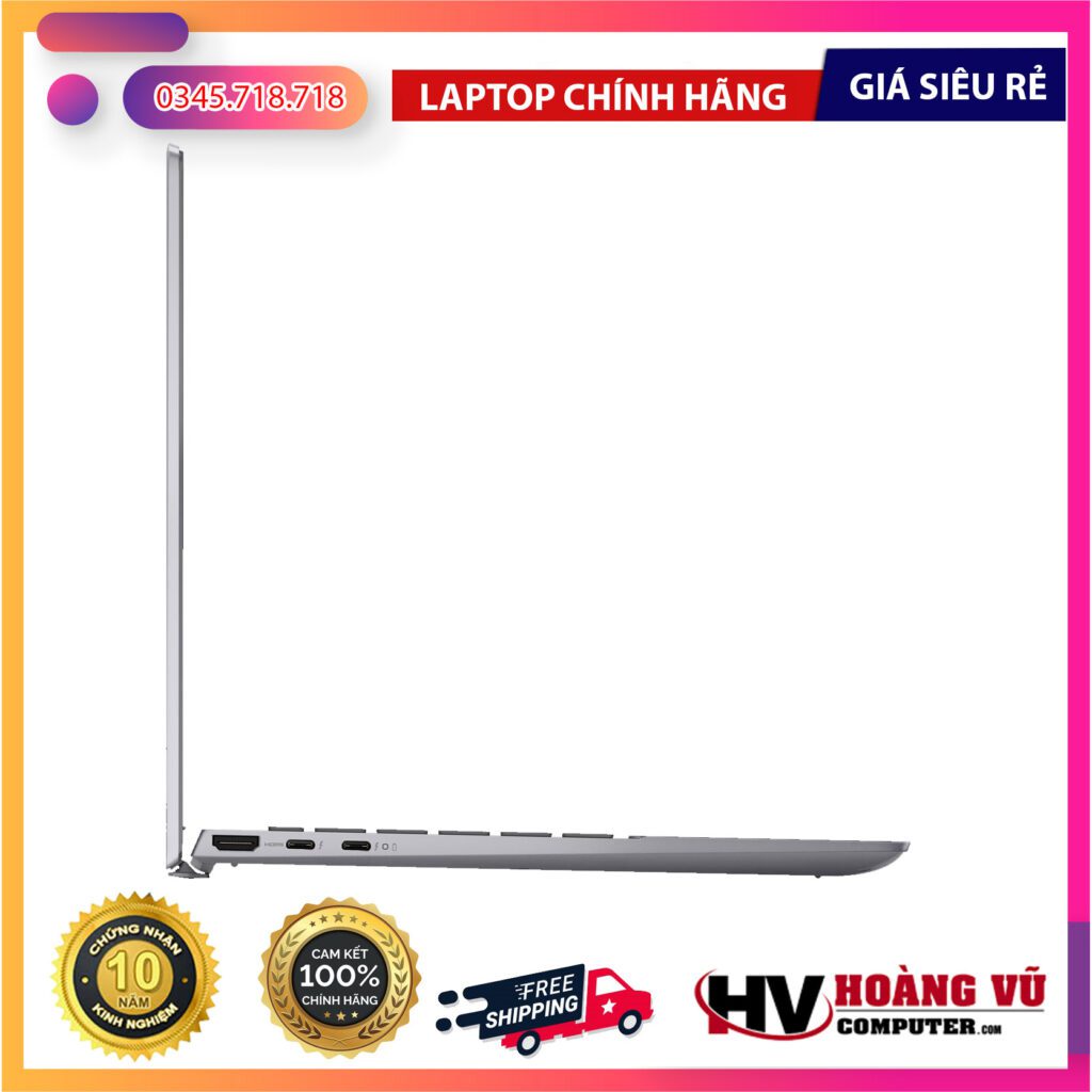 Cổng kết nối phía sau của Laptop Dell Vostro 5420 Màn Hình 14.0 inch QHD - Sự Lựa Chọn Hoàn Hảo Tại Hoàng Vũ Computer