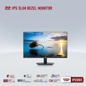 Màn hình VSP IPS Thinking 22 inch tràn viền IP2203 - Hoàng Vũ Computer