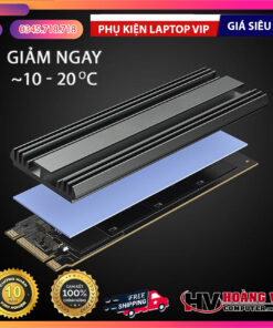 Tản Nhiệt Làm Mát Bằng Nhôm BDW Độ Dày 3 Mm Cho M.2 N80- PCI-E NVME M2 Tản Nhiệt SSD