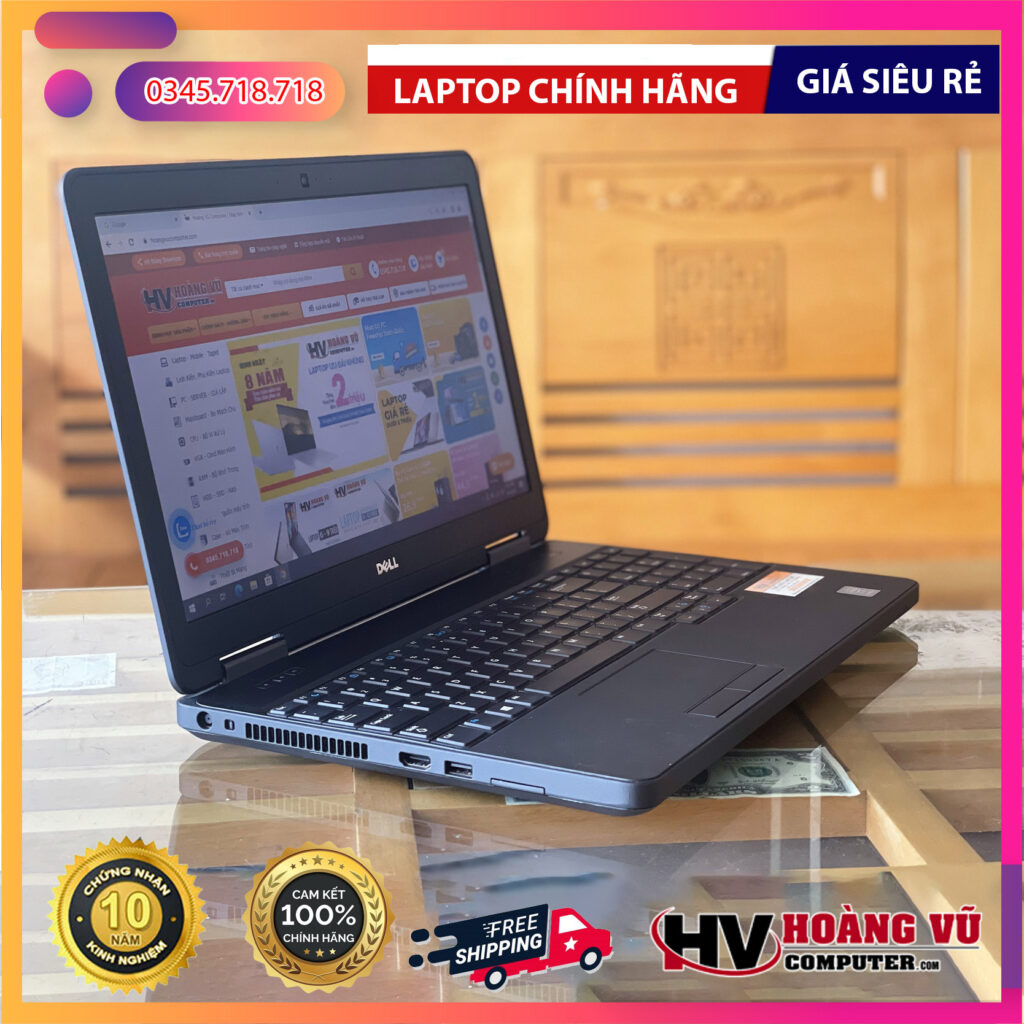 Thiết kế chi tiết của Laptop Dell Latitude E5540 - Sự Lựa Chọn Hoàn Hảo Tại Hoàng Vũ Computer