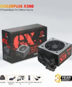 ⚡ CoolerPlus GX350 – Nguồn máy tính 350W công suất thực, giá rẻ – ổn định cho văn phòng & học tập
