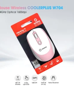 🖱️ Chuột Không Dây Coolerplus CPM-W704 – Đẳng Cấp Thiết Kế, Mượt Mà Từng Cú Click