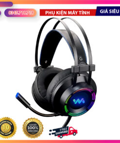 Tai nghe WANGMING WM 9800 Gaming – Âm Thanh Vòm 7.1, LED RGB, USB, Màu Đen & Hồng Thời Trang 9 Tai nghe gaming WANGMING WM 9800 – Am thanh vom 7.1 LED RGB cuc chat ket noi USB micro loc on thiet ke den – hong thoi trang. Mua chinh hang tai Hoang Vu Computer 0