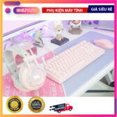 Tai nghe gaming WANGMING WM 9800 – Âm thanh vòm 7.1, LED RGB cực chất, kết nối USB, micro lọc ồn, thiết kế đen – hồng thời trang. Mua chính hãng tại Hoàng Vũ Computer.