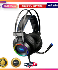 Tai nghe WANGMING WM 9800 Gaming – Âm Thanh Vòm 7.1, LED RGB, USB, Màu Đen & Hồng Thời Trang 13 Tai nghe gaming WANGMING WM 9800 – Âm thanh vòm 7.1, LED RGB cực chất, kết nối USB, micro lọc ồn, thiết kế đen – hồng thời trang. Mua chính hãng tại Hoàng Vũ Computer.