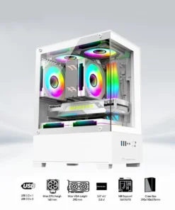 Coolerplus EX-32B – Case máy tính Mid Tower mạnh mẽ, hiện đại
