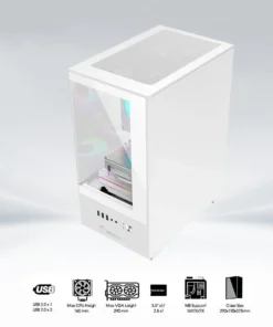 Coolerplus EX-32B – Case máy tính Mid Tower mạnh mẽ, hiện đại