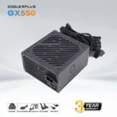 🔌 CoolerPlus GX 550 – Bộ Nguồn 550W Công Suất Thực, Ổn Định Cho PC Văn Phòng – Gaming Phổ Thông