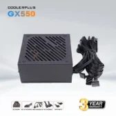 🔌 CoolerPlus GX 550 – Bộ Nguồn 550W Công Suất Thực, Ổn Định Cho PC Văn Phòng – Gaming Phổ Thông