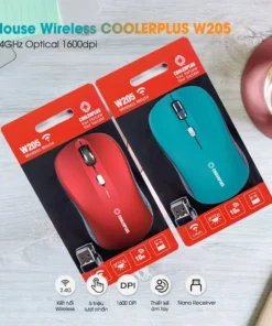 🖱️ Chuột Không Dây Coolerplus CPM-W205 – Thiết Kế Gọn Nhẹ, Bền Bỉ, Kết Nối Ổn Định