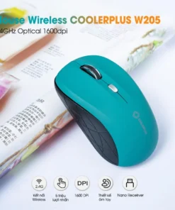 🖱️ Chuột Không Dây Coolerplus CPM-W205 – Thiết Kế Gọn Nhẹ, Bền Bỉ, Kết Nối Ổn Định