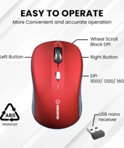 🖱️ Chuột Không Dây Coolerplus CPM-W205 – Thiết Kế Gọn Nhẹ, Bền Bỉ, Kết Nối Ổn Định