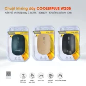 Chuột Không Dây Coolerplus CPM-W305 – Nhẹ, Êm, Siêu Tiết Kiệm Pin