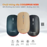 Chuột Không Dây Coolerplus CPM-W305 – Nhẹ, Êm, Siêu Tiết Kiệm Pin