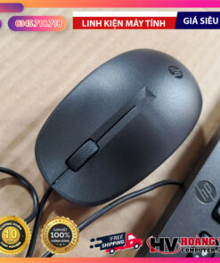 Bộ bàn phím & chuột có dây HP 125 – Chuẩn kết nối USB, độ bền cao