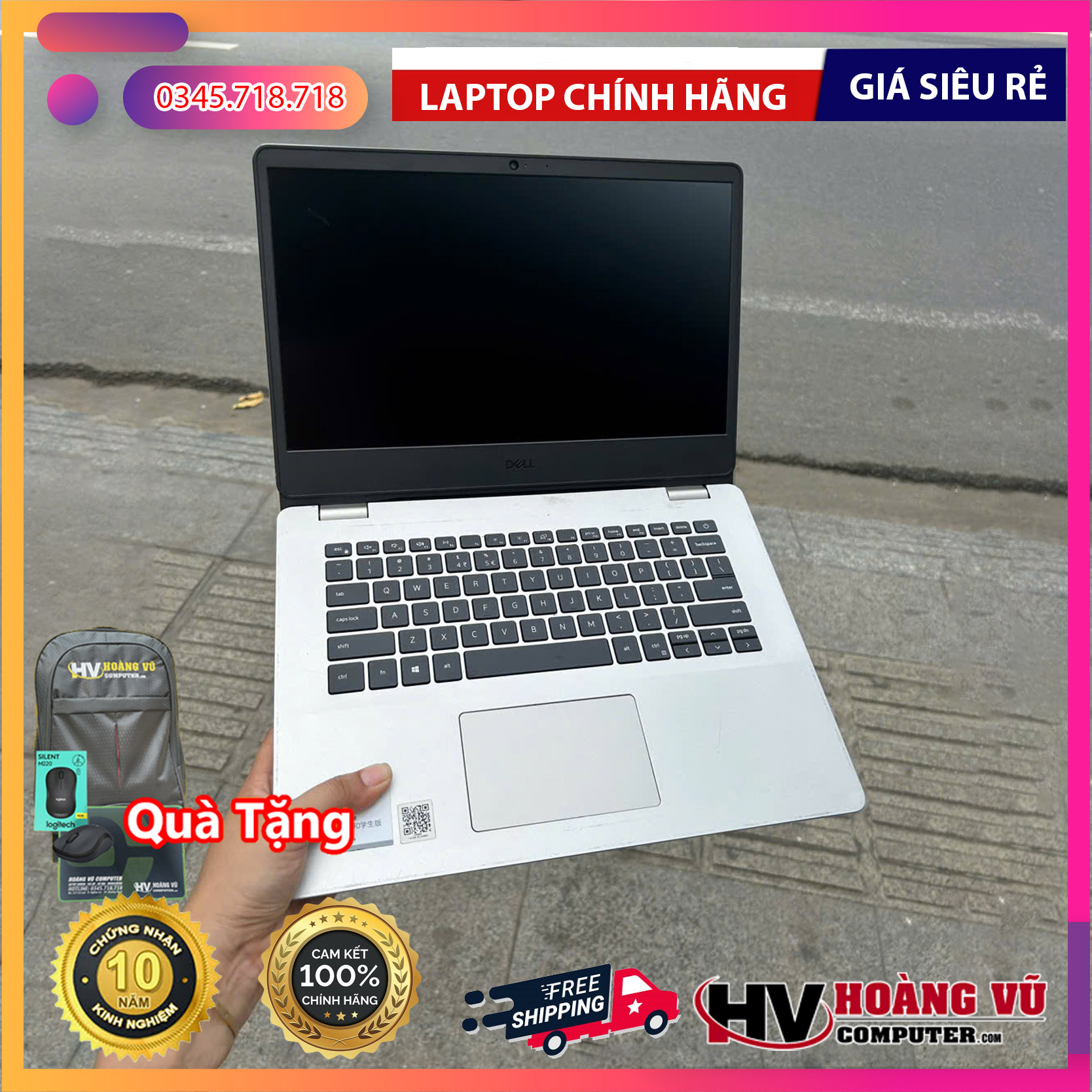 Dell Vostro 3401 – Laptop doanh nhân bền bỉ, hiệu năng ổn định - Main Image