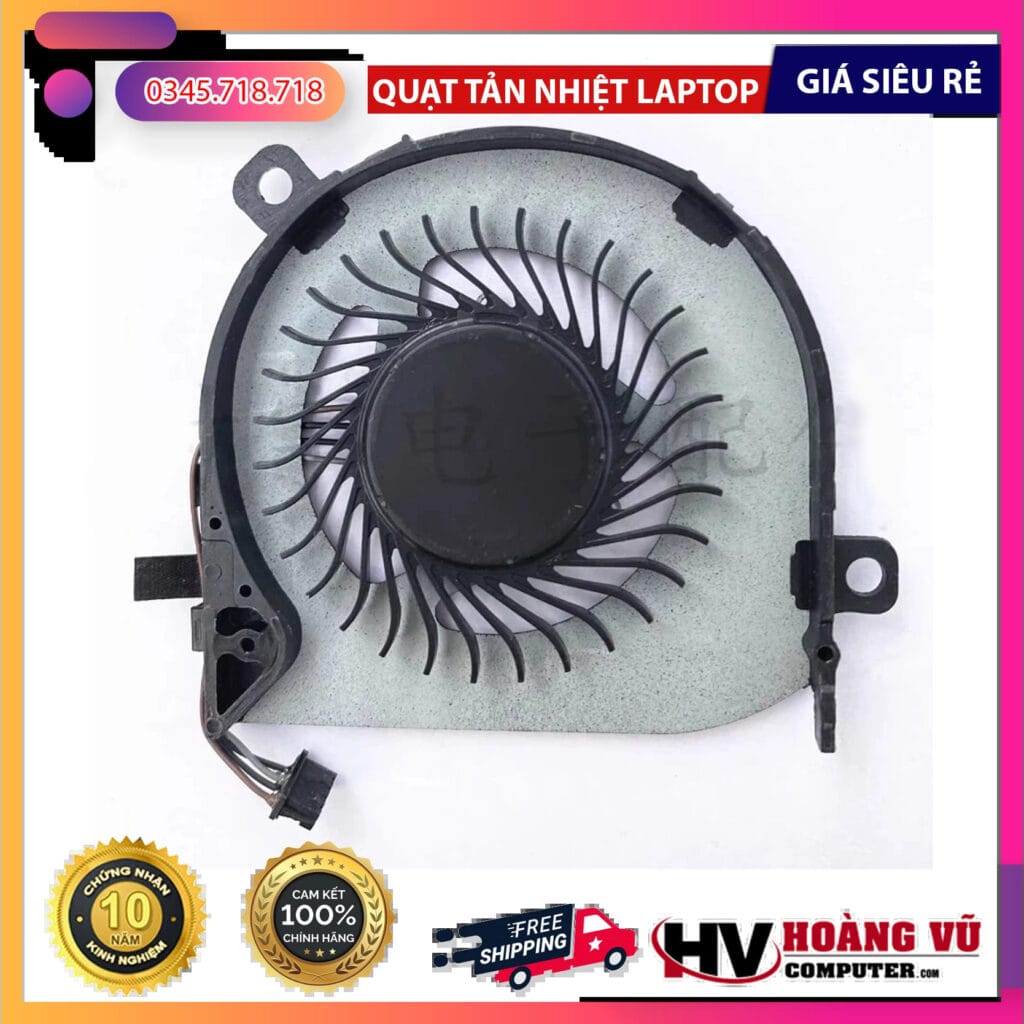 Thông số / tem sản phẩm của FAN – QUẠT TẢN NHIỆT LAPTOP DELL LATITUDE E7280 / E7290 / E7380 / E7390 – EG50040S1-C920-S9A