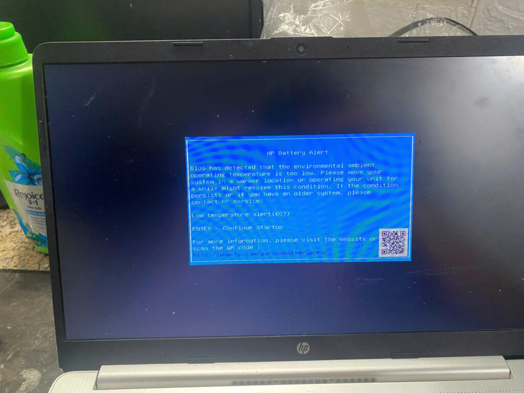 💻 LAPTOP HP BỊ LỖI SAU KHI THAY PIN – CÁCH KHẮC PHỤC ĐƠN GIẢN 💡