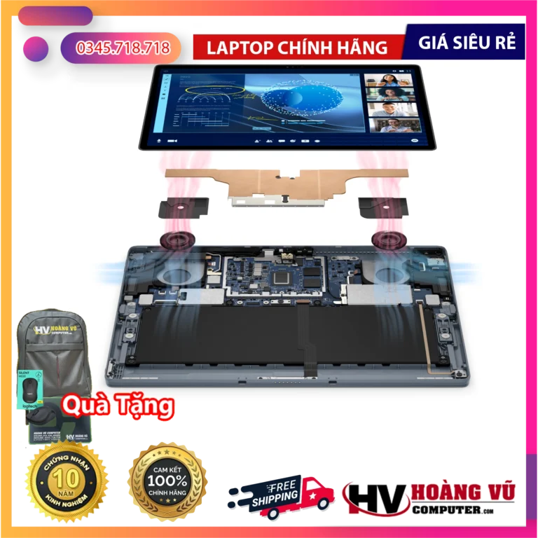 [NEW 100%] Laptop Dell Latitude 7350 Ultra 5 / Ultra 7 – Màn hình 3K Touch cao cấp, siêu mỏng nhẹ, chuẩn doanh nhân AI thế hệ mới - Hoàng Vũ Computer