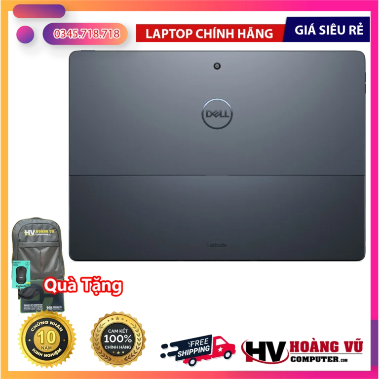 [NEW 100%] Laptop Dell Latitude 7350 Ultra 5 / Ultra 7 – Màn hình 3K Touch cao cấp, siêu mỏng nhẹ, chuẩn doanh nhân AI thế hệ mới - Hoàng Vũ Computer