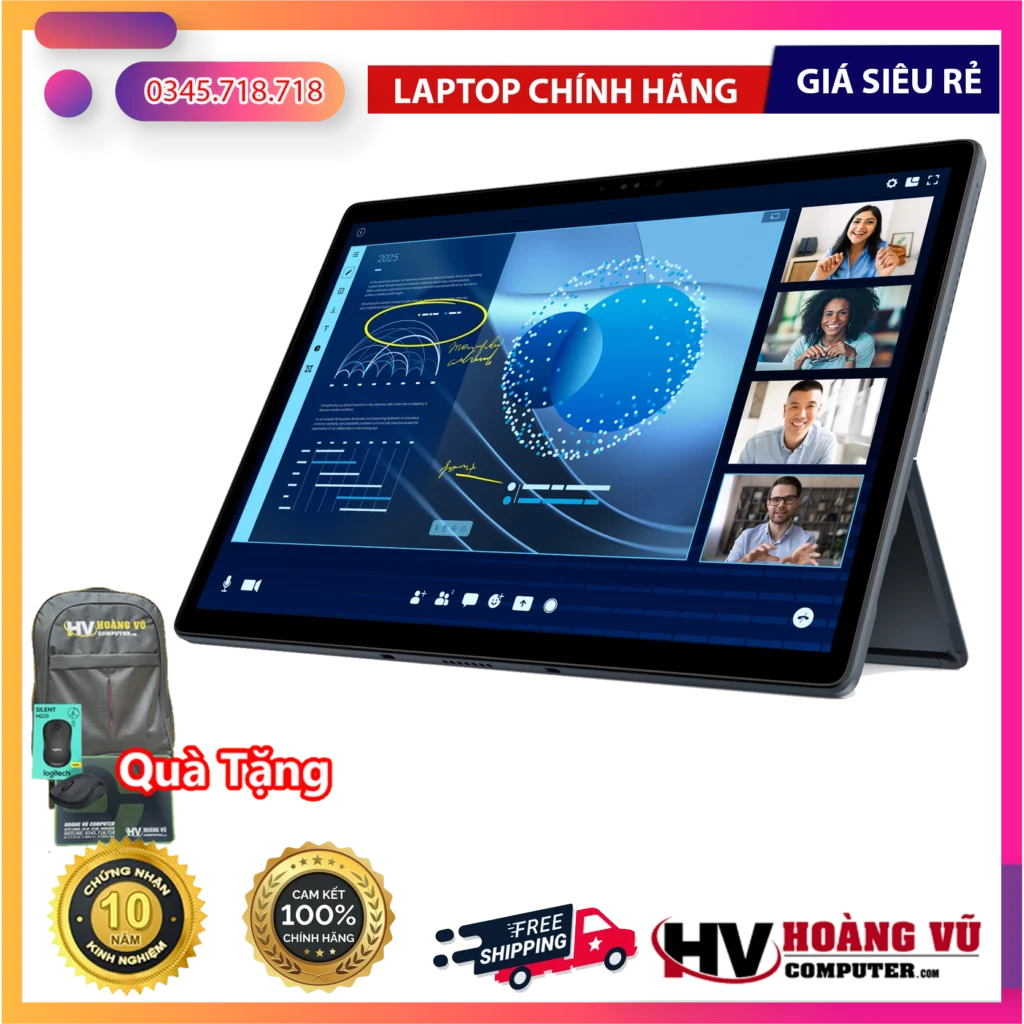 [NEW 100%] Laptop Dell Latitude 7350 Ultra 5 / Ultra 7 – Màn hình 3K Touch cao cấp, siêu mỏng nhẹ, chuẩn doanh nhân AI thế hệ mới - Hoàng Vũ Computer