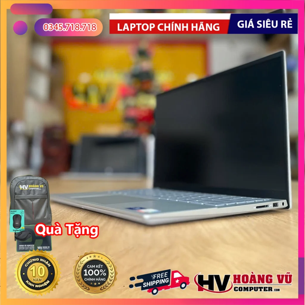 Cổng kết nối phía sau của Dell Inspiron 5430 Core i7-1355U | RAM 16GB DDR5 | SSD 512GB | Màn Hình 14.0 Inch FHD+