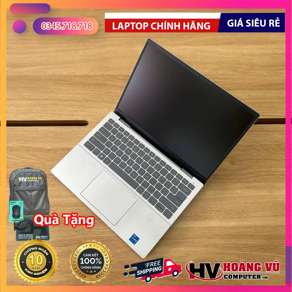 Góc nghiêng và chân đế của Dell Inspiron 5430 Core i7-1355U | RAM 16GB DDR5 | SSD 512GB | Màn Hình 14.0 Inch FHD+