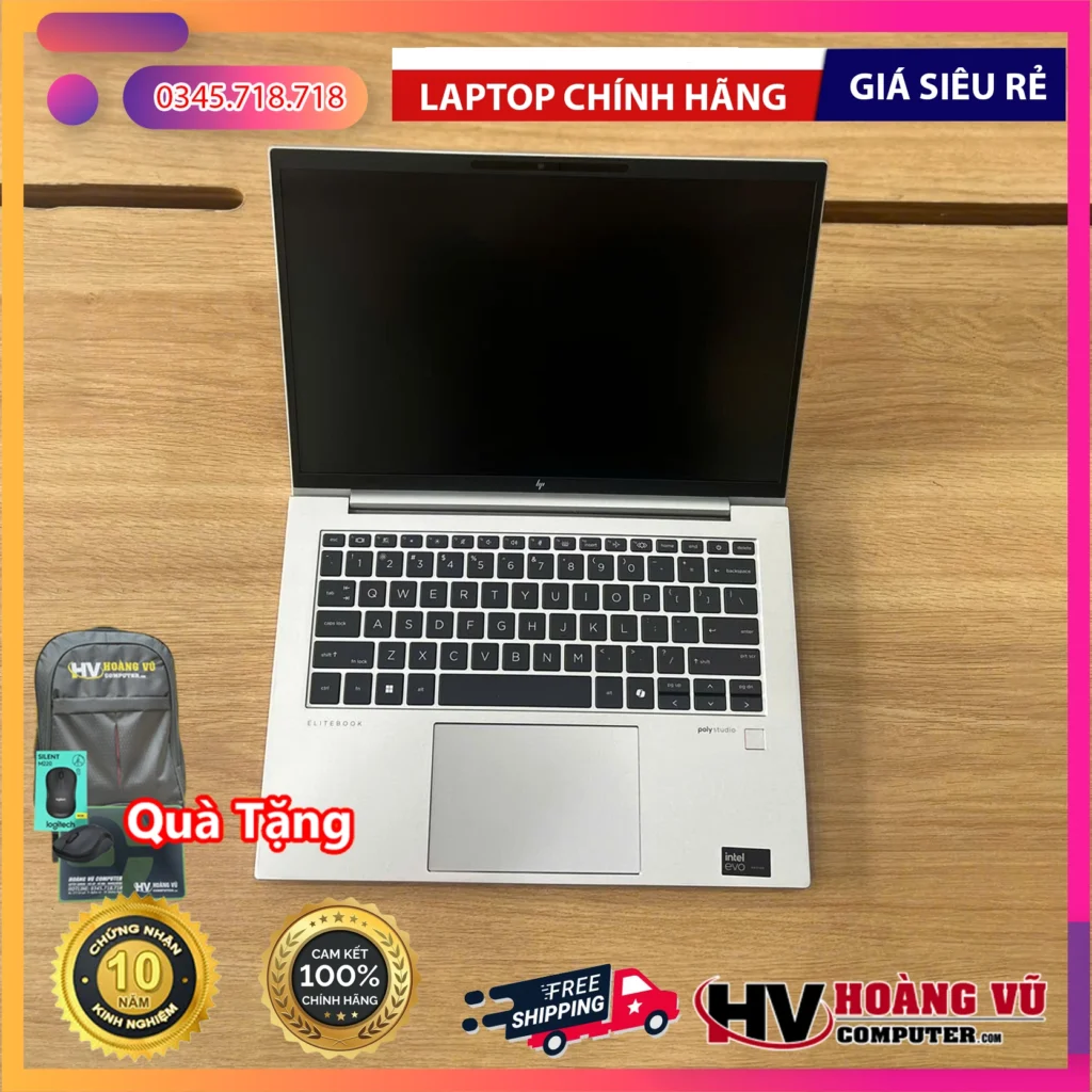 Ảnh thực tế HP EliteBook 840 G11 | Laptop Doanh Nhân Core Ultra AI | Hoàng Vũ Computer