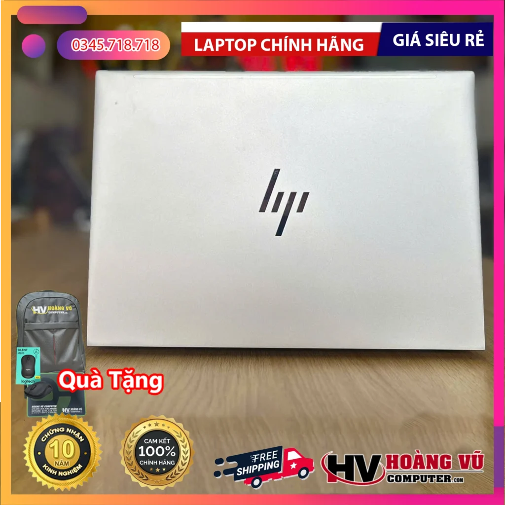 Khu vực bàn phím / cổng kết nối của HP EliteBook 840 G10 Core i5-1345U | RAM 8GB | SSD 512GB NVMe | Màn 14.0 FHD+