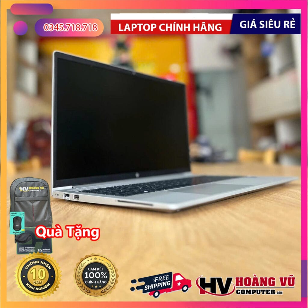 Khu vực bàn phím / cổng kết nối của HP ProBook 650 G8 i7-1185G7 Ram 16GB SSD 512GB Màn 15.6 inch FHD
