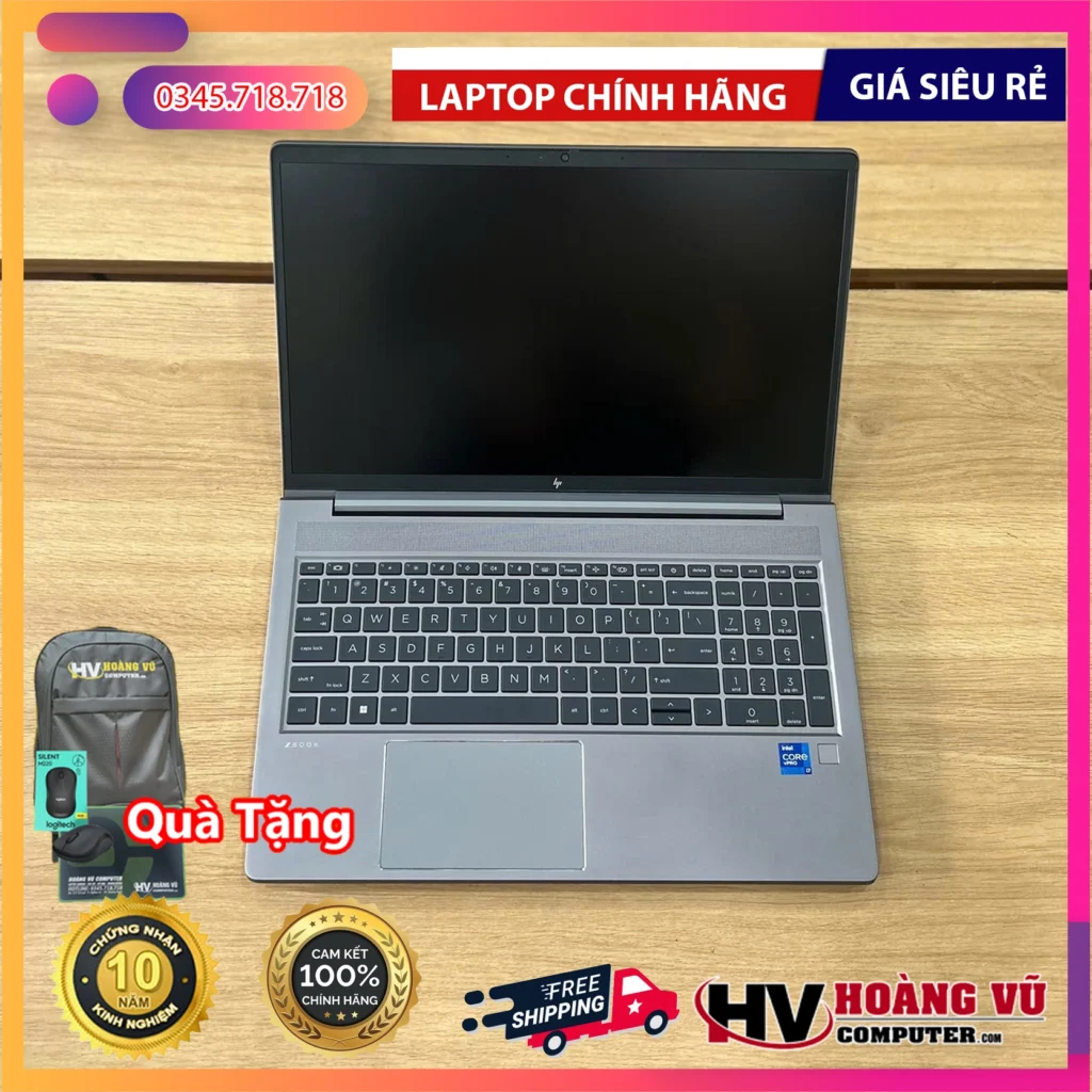 Thiết kế chi tiết của Laptop HP ZBook Power 15 G8 – Workstation Mạnh Mẽ, Bền Bỉ, Chuẩn Doanh Nghiệp