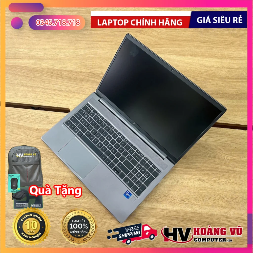Ảnh thực tế Laptop HP ZBook Power 15 G8 – Workstation Mạnh Mẽ, Bền Bỉ, Chuẩn Doanh Nghiệp