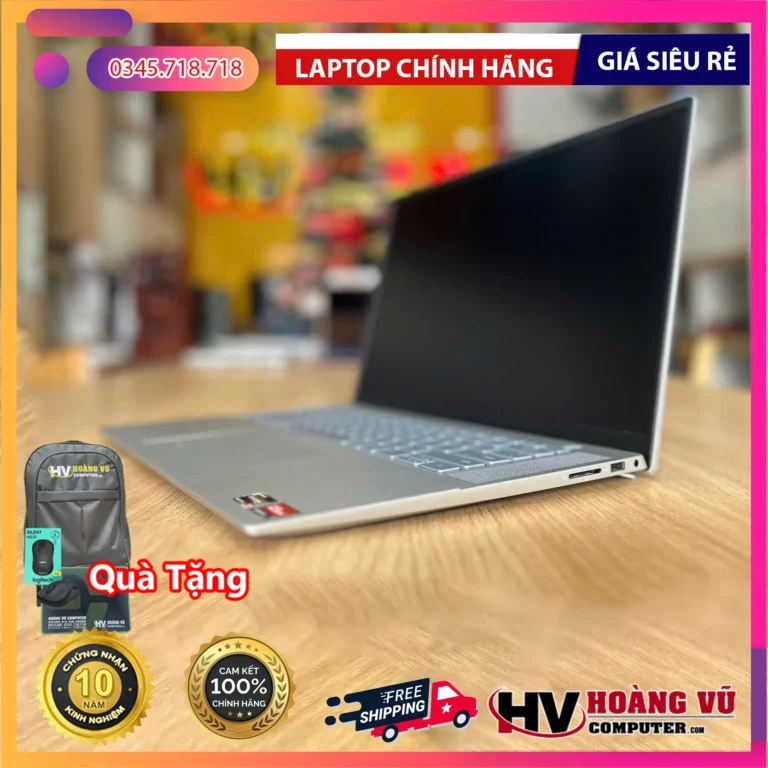 Dell Inspiron 16 5625 Ryzen™ 7 5825U Ram 8GB SSD 256GB Màn 16.0 FHD+ - Hoàng Vũ Computer