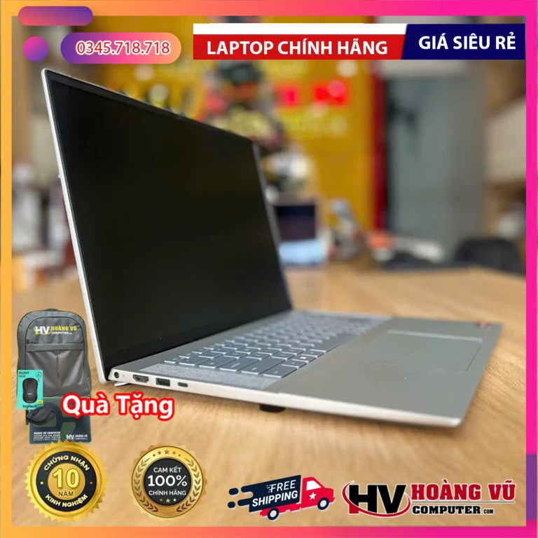 Dell Inspiron 16 5625 Ryzen™ 7 5825U Ram 8GB SSD 256GB Màn 16.0 FHD+ - Hoàng Vũ Computer