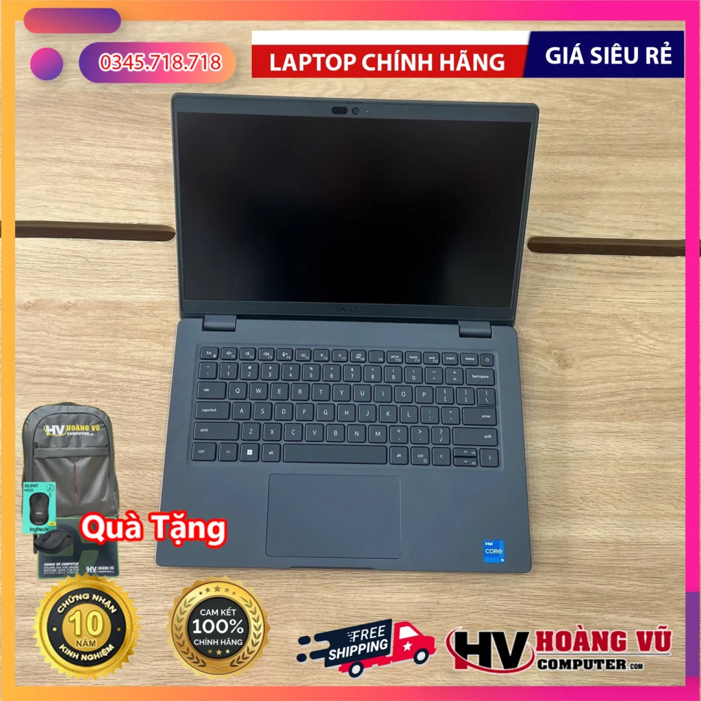 Thiết kế và ngoại hình thực tế của Dell Latitude 3440 Core i7-1355U RAM 8GB SSD 256GB VGA MX550 2GB Màn Hình 14 Inch FHD