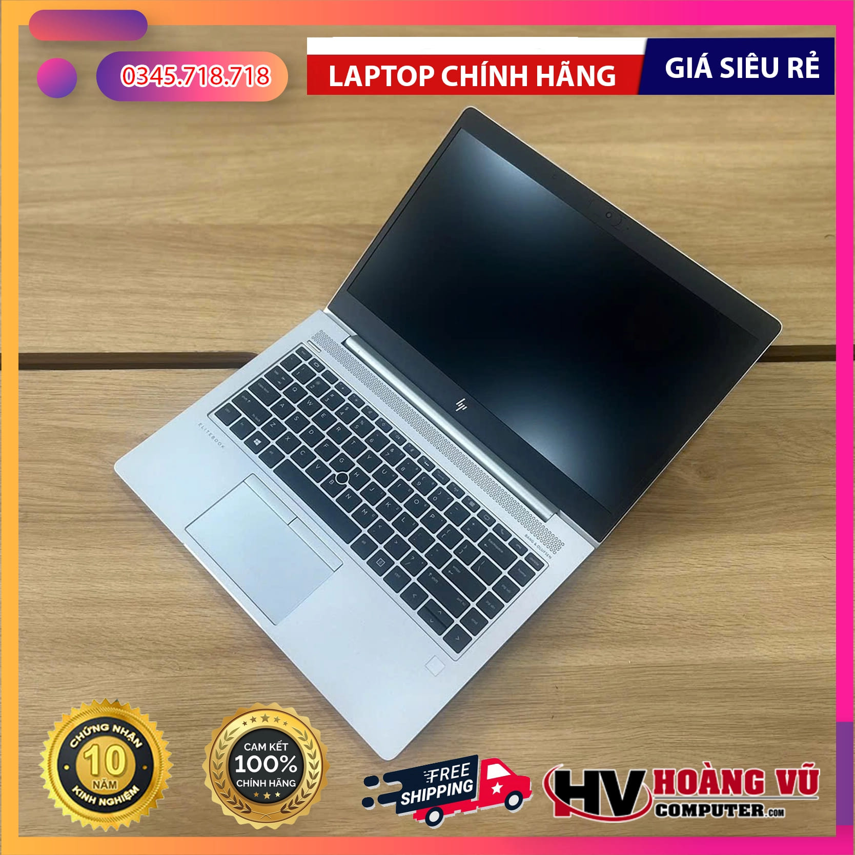 HP EliteBook 745 G6 | Laptop Doanh Nhân Cao Cấp, Bền Bỉ | Hoàng Vũ Computer 1 Laptop HP EliteBook 745 G6 – Doanh Nhân Cao Cấp, Bền Bỉ, Gọn Nhẹ, Hiệu Năng Ổn Định