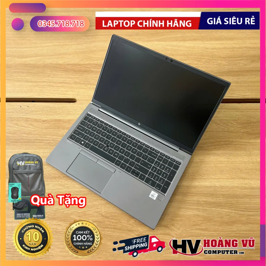 Ảnh thực tế Laptop HP ZBook Firefly 15 G7 – Workstation Mỏng Nhẹ, Hiệu Năng Chuẩn Doanh Nghiệp